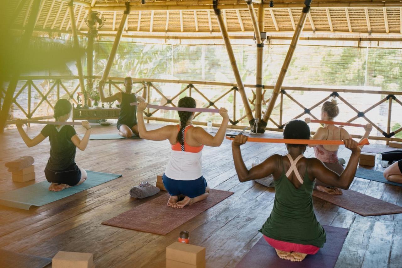 Flowers & Fire Yoga Garden Νησιά Γκίλι Εξωτερικό φωτογραφία